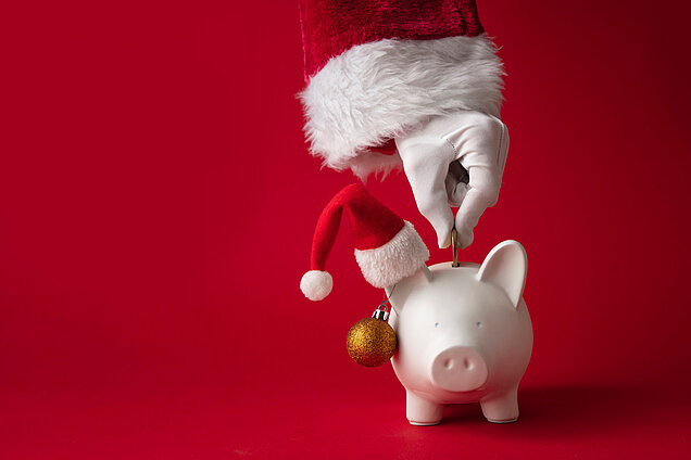 dons d'argent Noël