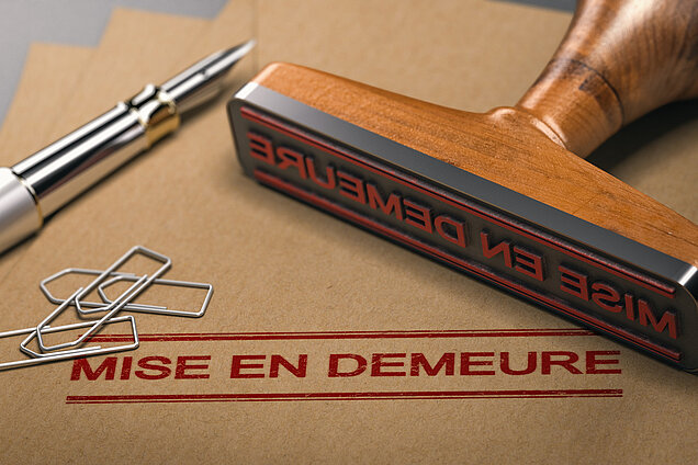 lettre de mise en demeure