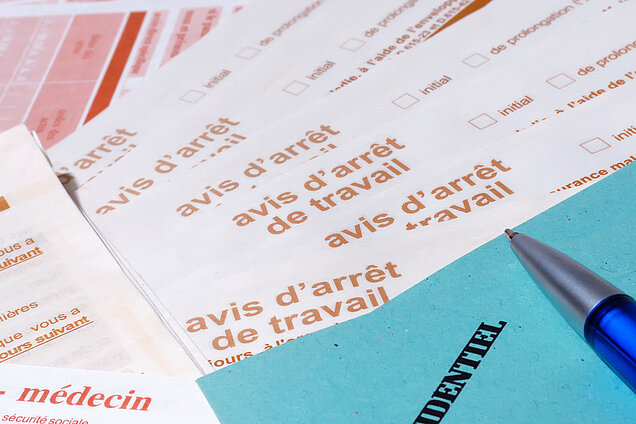 arrêts de travail