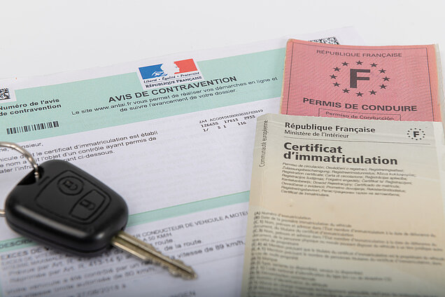 avis de contravention