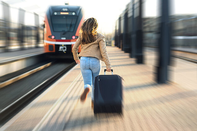 bagages et train